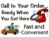 Call In Your Order Call In Your Order